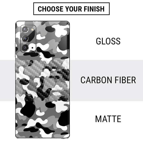 Neutral Street Camo Galaxy Note20 5G Skin